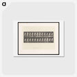 アートポストカード-Man on Horse
 - エドワード マイブリッジ Postcard.
