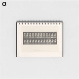 アートメモ帳-Man on Horse
 - エドワード マイブリッジ Memo.