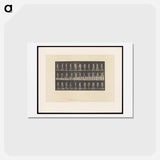 アートポストカード-Naked Woman Walking
 - エドワード マイブリッジ Postcard.