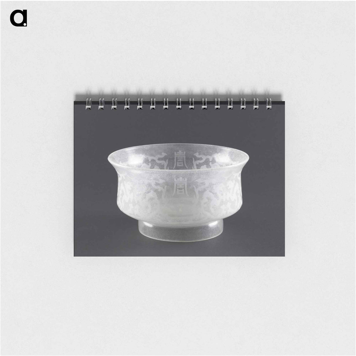 アートメモ帳-Bowl with Stylized Birds and Longevity Characters
 - セントルイス美術館 Memo.