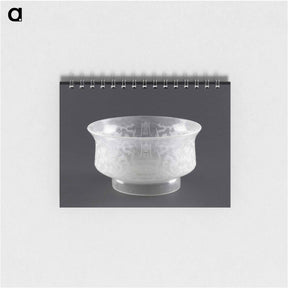 アートメモ帳-Bowl with Stylized Birds and Longevity Characters
 - セントルイス美術館 Memo.