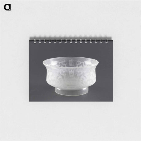 アートメモ帳-Bowl with Stylized Birds and Longevity Characters
 - セントルイス美術館 Memo.
