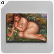 アートパネル-Bather Gazing at Herself in the Water
 - バーンズ・コレクション Canvas.