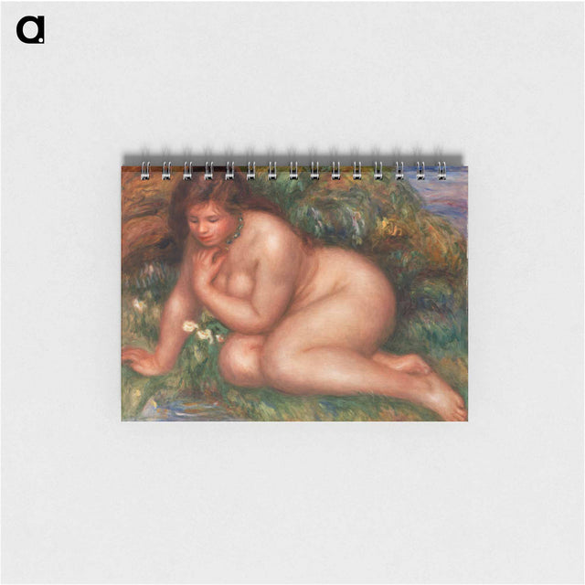 アートメモ帳-Bather Gazing at Herself in the Water
 - バーンズ・コレクション Memo.