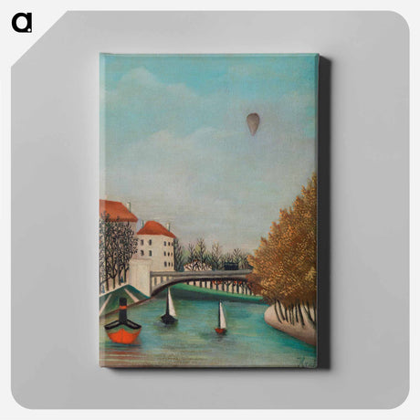 アートパネル-View of the Pont de Sèvres
 - バーンズ・コレクション Canvas.