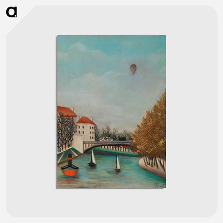 アートポストカード-View of the Pont de Sèvres
 - バーンズ・コレクション Postcard.