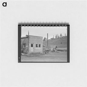 アートメモ帳-Abandoned sawmill in nearly deserted town - ドロテア ラング Memo.