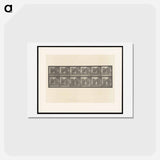 アートポストカード-Elephants and Zookeeper
 - エドワード マイブリッジ Postcard.