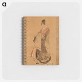 Walking Courtesan - 葛飾 北斎 Memo.