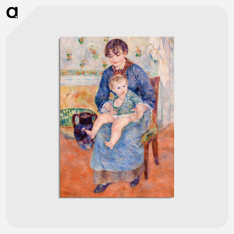 アートポストカード-Young Mother
 - バーンズ・コレクション Postcard.