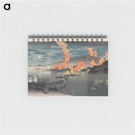 アートメモ帳-Army Attacks Chinese Encampment
 - セントルイス美術館 Memo.