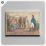 アートパネル-The Quakers in a Quandary or the Times Reporter Triumphant!!
 - イェール大学アートギャラリー Canvas.