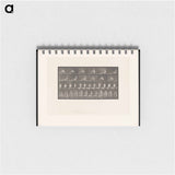 アートメモ帳-Rowing Man
 - エドワード マイブリッジ Memo.