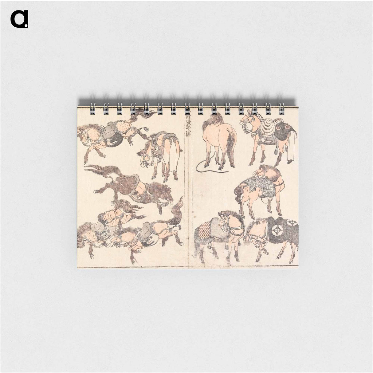 Horses - 葛飾 北斎 Memo.