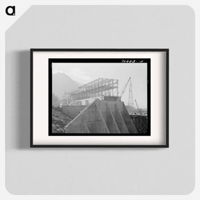 アートポスター-Powerhouse. Bonneville Dam, Oregon
 - ラッセル リー Poster.
