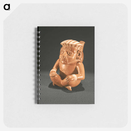 アートメモ帳-Seated Male Stirrup Vessel
 - セントルイス美術館 Memo.
