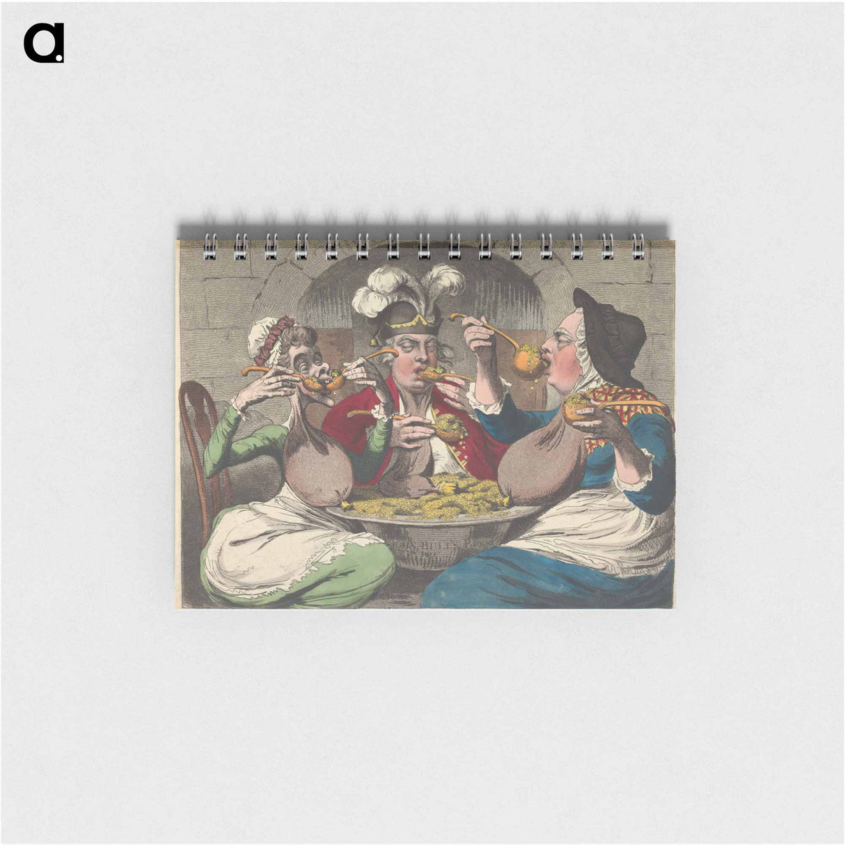 アートメモ帳-Monstrous Craws, At a New Coalition Feast
 - イェール大学アートギャラリー Memo.