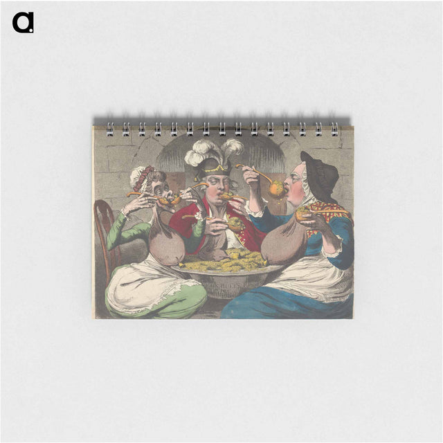 アートメモ帳-Monstrous Craws, At a New Coalition Feast
 - イェール大学アートギャラリー Memo.