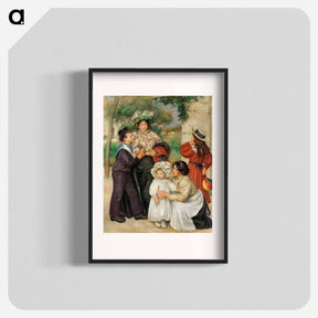 アートポスター-The Artist's Family
 - バーンズ・コレクション Poster.