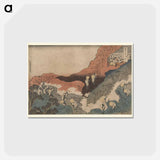 アートポストカード-Hokusai's Thirty-six Views of Mount Fuji - 葛飾 北斎 Postcard.