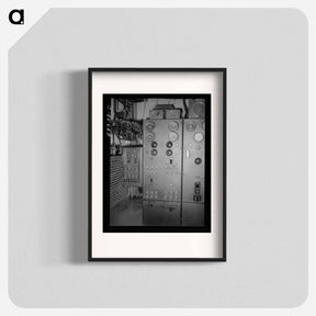 アートポスター-Switchboard of Municipal Power Plant
 - ラッセル リー Poster.