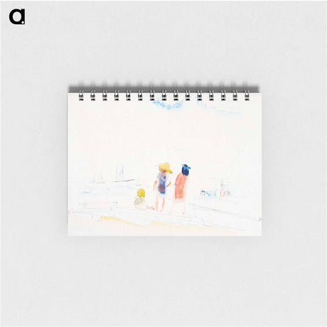 アートメモ帳-Two Women and Child on Beach
 - バーンズ・コレクション Memo.