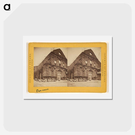 アートポストカード-Ruins of Church of San Domingo
 - エドワード マイブリッジ Postcard.