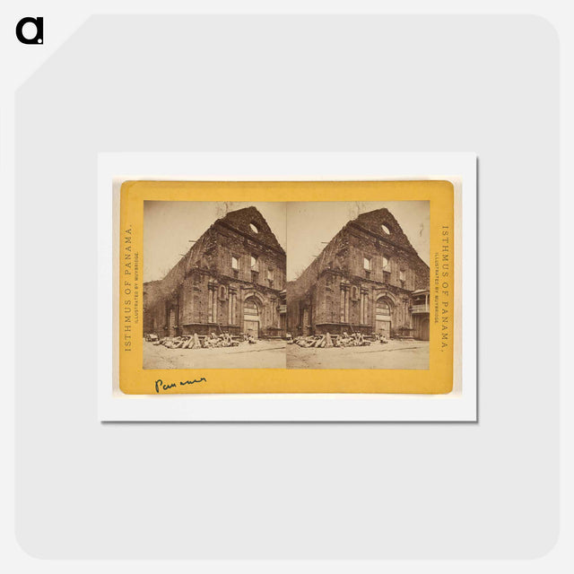 アートポストカード-Ruins of Church of San Domingo
 - エドワード マイブリッジ Postcard.