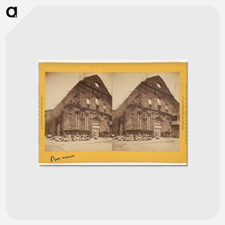 アートポストカード-Ruins of Church of San Domingo
 - エドワード マイブリッジ Postcard.