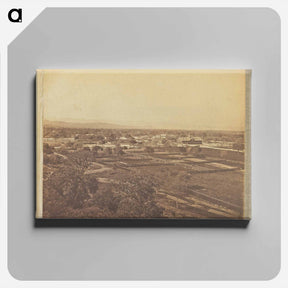 アートパネル-View of Palo Alto
 - エドワード マイブリッジ Canvas.