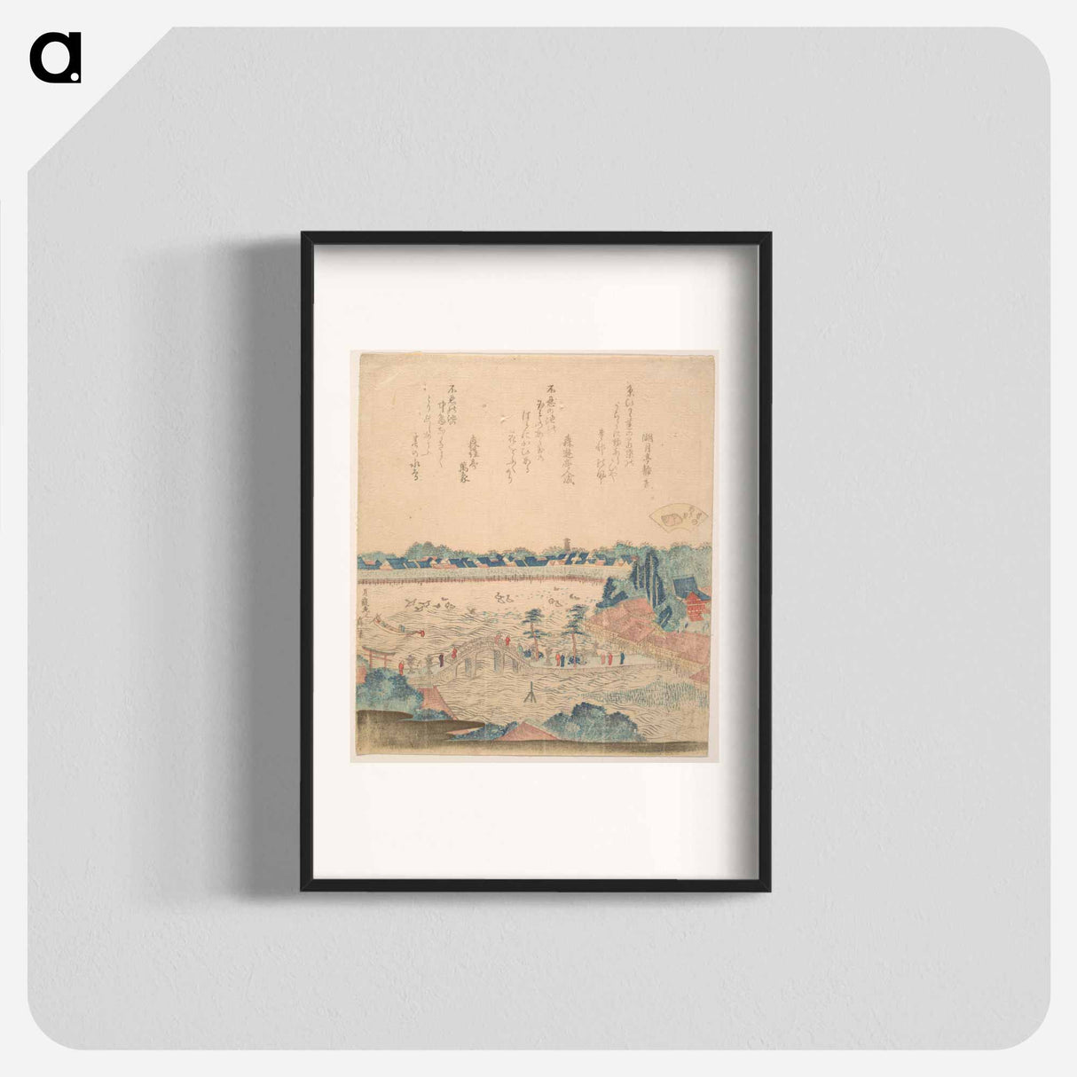 Landscape - 葛飾 北斎 Poster.