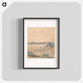 アートポスター-Landscape - 葛飾 北斎 Poster.