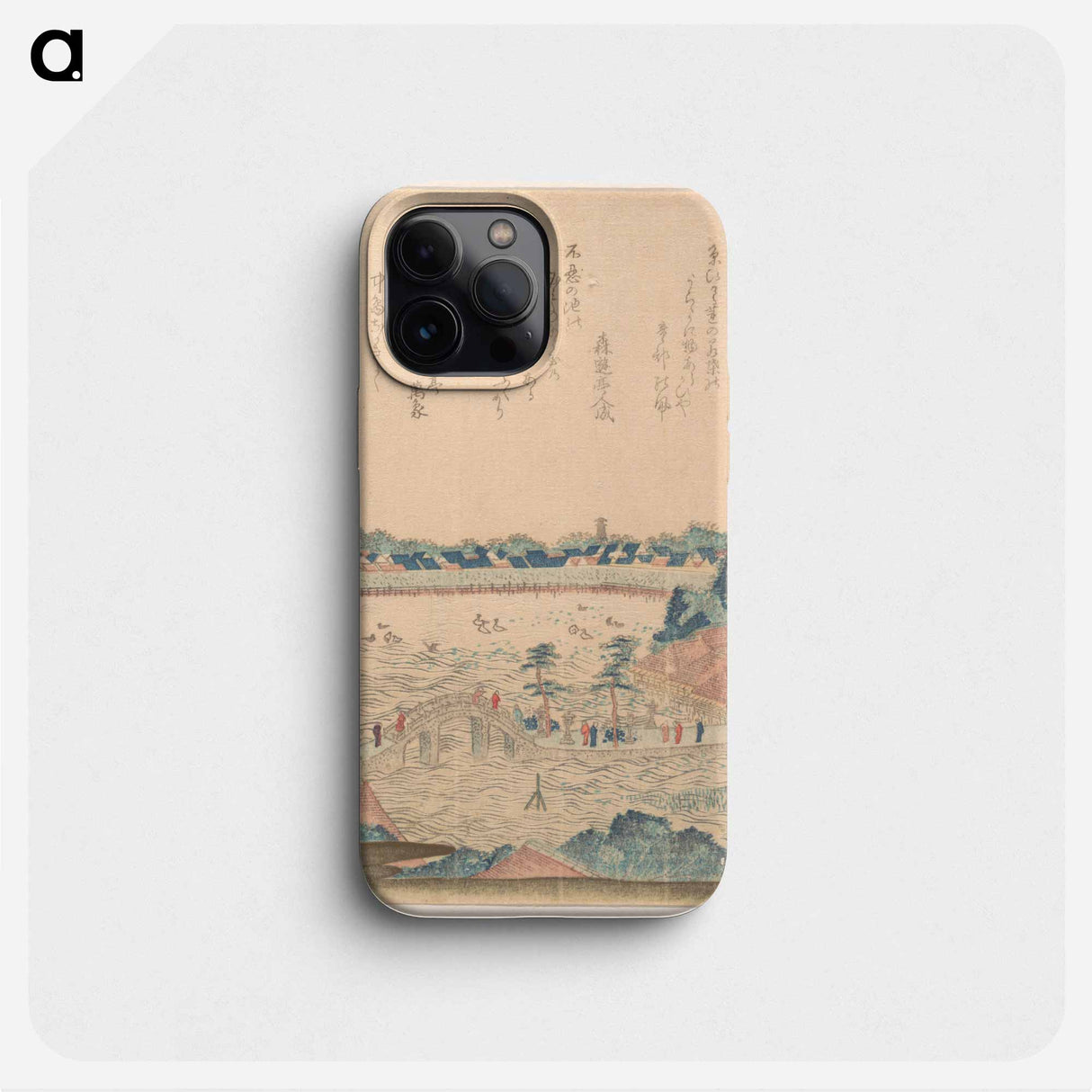 Landscape - 葛飾 北斎 Phone Case.