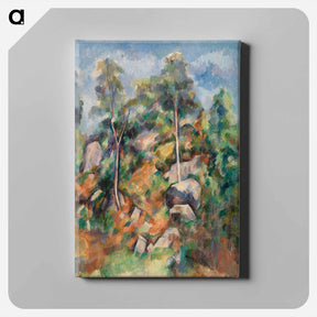 アートパネル-Rocks and Trees
 - バーンズ・コレクション Canvas.