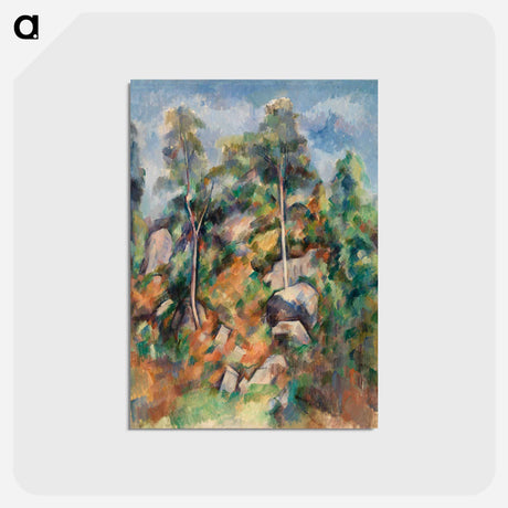 アートポストカード-Rocks and Trees
 - バーンズ・コレクション Postcard.