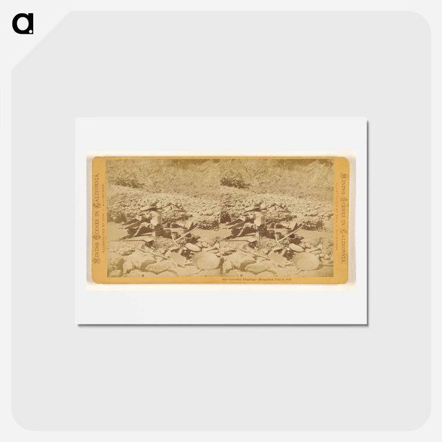 アートポストカード-Celestial Diggings
 - エドワード マイブリッジ Postcard.