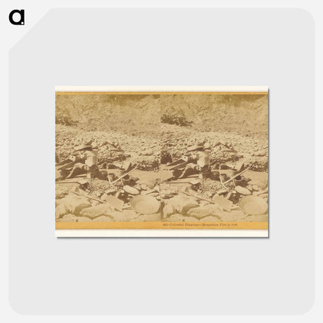 アートポストカード-Celestial Diggings
 - エドワード マイブリッジ Postcard.