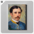 アートパネル-Portrait of a Man (Monsieur Charpentier)
 - バーンズ・コレクション Canvas.