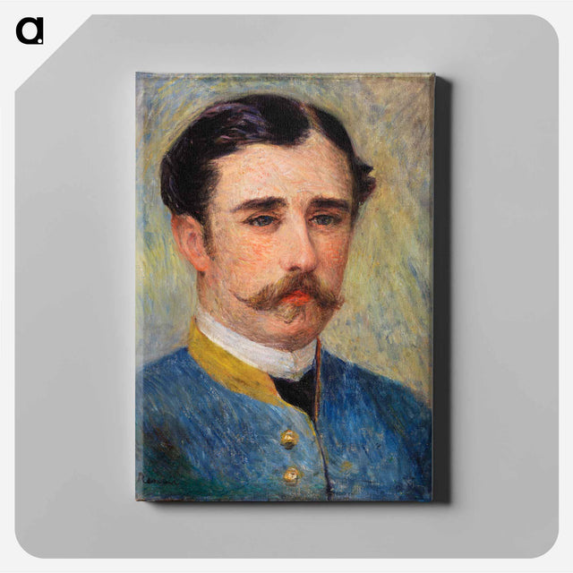 アートパネル-Portrait of a Man (Monsieur Charpentier)
 - バーンズ・コレクション Canvas.