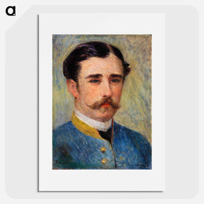 アートポスター-Portrait of a Man (Monsieur Charpentier)
 - バーンズ・コレクション Poster.