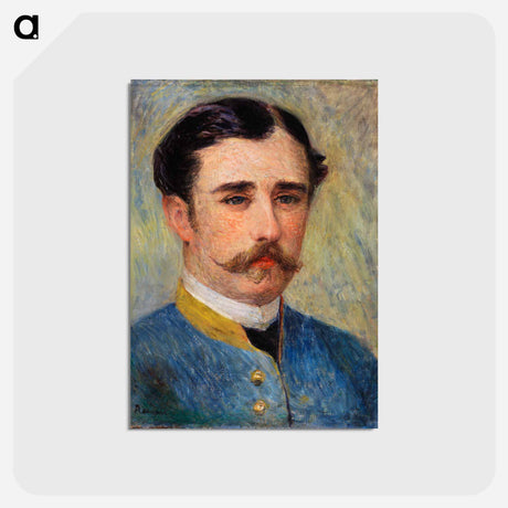 アートポストカード-Portrait of a Man (Monsieur Charpentier)
 - バーンズ・コレクション Postcard.