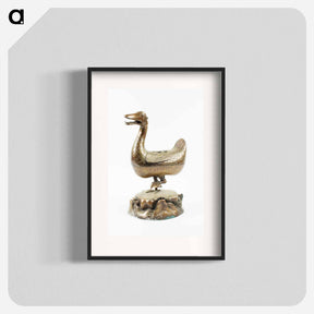 アートポスター-Duck Incense Burner
 - セントルイス美術館 Poster.