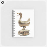 アートメモ帳-Duck Incense Burner
 - セントルイス美術館 Memo.