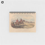 アートメモ帳-Fox Hunting [set of six]: Melton Mowbray No. 1. Going to Cover
 - イェール大学アートギャラリー Memo.