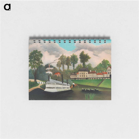 アートメモ帳-The Laundry Boat of Pont de Charenton
 - バーンズ・コレクション Memo.