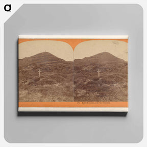 アートパネル-Lone Mountain near the Cemetery
 - エドワード マイブリッジ Canvas.