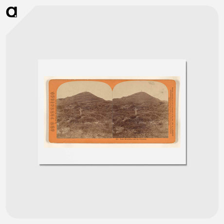 アートポストカード-Lone Mountain near the Cemetery
 - エドワード マイブリッジ Postcard.