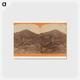 アートポストカード-Lone Mountain near the Cemetery
 - エドワード マイブリッジ Postcard.