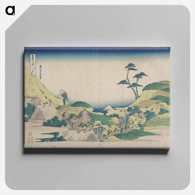アートパネル-Lower Meguro - 葛飾 北斎 Canvas.