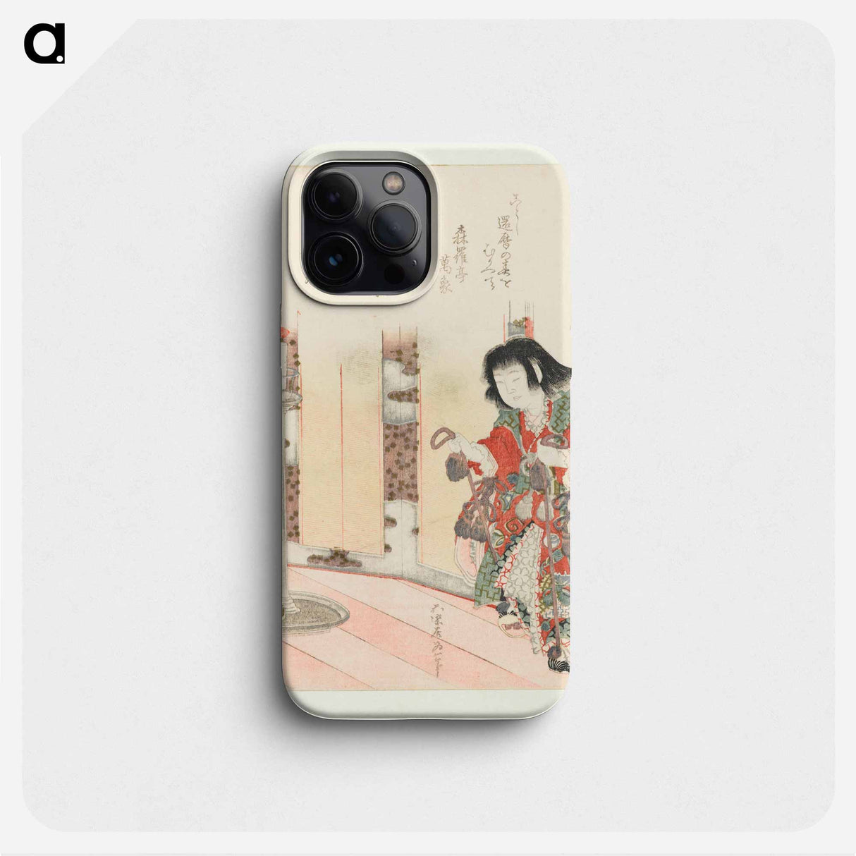 A comparison of Genroku poems and shells - Katsushika Hokusai Phone Case.